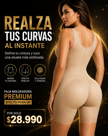 Faja Moldeadora Premium Efecto Push Up