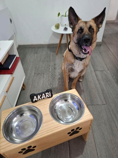 Comedero Elevado para Perros y Gatos